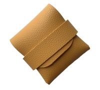 Condom Case Pouch, Compact PU Leather Holder, Privacy Focused Purse Accessory, Durable Protective Shell Utility, Versatile Intimacy Organizer for Pocket Backpack Glove Compartment
