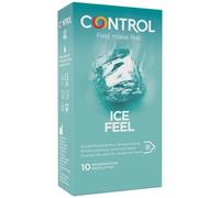Control Ice Feel, Cooling Condoms with Peppermint Flavour, 1 x 10 pc.