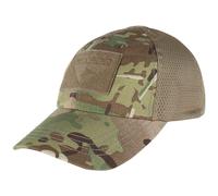 CONDOR ADJUSTABLE MESH TACTICAL CAP MENS PATROL AIRSOFT BASEBALL MULTICAM CAMO