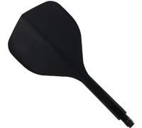 Condor Axe 120 | Dart Flights and Colours. (Black, Medium)