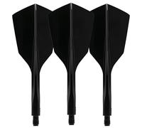 Condor Axe 120 | Dart Flights and Colours. (Black, Medium)