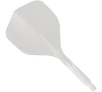 Condor Axe 120 | Dart Flights and Colours. (Clear, Long)