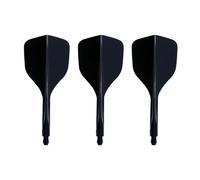 Condor AXE 120 | Small Size | Dart Flights | Multiple Sizes | Multiple Colours (Black, Medium)