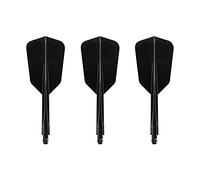 CONDOR AXE WING SLIM S Black Condor Axe Wing Slim Darts Flight Short