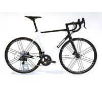 Condor Baracchi Disc 55cm Carbon Road Bike PEARL WHITE/BLACK FLASH