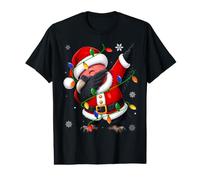 Condor Bird Christmas Lights Fun Animal Dab Dance Santa Xmas Value Graphic T-Shirt