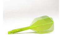 Condor Darts axe shape neon yellow short 21. 5mm 3pcs