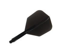 Condor Integrated Flight & Stem - Zero Stress - Small - Short Black - 1 Set (3)