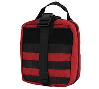 Condor Rip-Away EMT Pouch Red,8" H x 6" W x 3.5" D