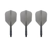 Condor Zero Stress Flight System | Small Size | Dart Flights | Multiple Sizes | Multiple Colours (Clear Black, Short)