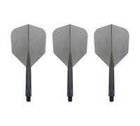 Condor Zero Stress Flight System | Small Size | Dart Flights | Multiple Sizes | Multiple Colours (Clear Black, Medium)