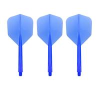 Condor Zero Stress Flight System | Small Size | Dart Flights | Multiple Sizes | Multiple Colours (Clear Blue, Long)