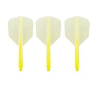 Condor Zero Stress Flight System | Small Size | Dart Flights | Multiple Sizes | Multiple Colours (Clear Yellow, Medium)