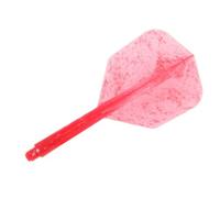 Condor Zero Stress Flight System | Small Size | Marble Design | Dart Flights | Multiple Sizes | Multiple Colours (Red, Medium)
