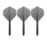 Condor Zero Stress Flight System | Standard Size | Dart Flights | Multiple Sizes | Multiple Colours (Clear Black, Long)