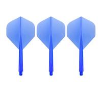Condor Zero Stress Flight System | Standard Size | Dart Flights | Multiple Sizes | Multiple Colours (Clear Blue, Medium)