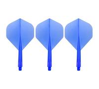Condor Zero Stress Flight System | Standard Size | Dart Flights | Multiple Sizes | Multiple Colours (Clear Blue, Short)