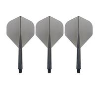Condor Zero Stress Flight System | Standard Size | Dart Flights | Multiple Sizes | Multiple Colours (Clear Black, Medium)