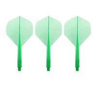 Condor Zero Stress Flight System | Standard Size | Dart Flights | Multiple Sizes | Multiple Colours (Clear Green, Medium)