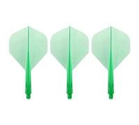 Condor Zero Stress Flight System | Standard Size | Dart Flights | Multiple Sizes | Multiple Colours (Clear Green, Short)