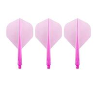 Condor Zero Stress Flight System | Standard Size | Dart Flights | Multiple Sizes | Multiple Colours (Clear Pink, Short)