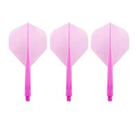 Condor Zero Stress Flight System | Standard Size | Dart Flights | Multiple Sizes | Multiple Colours (Clear Pink, Medium)