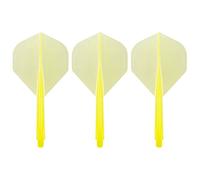 Condor Zero Stress Flight System | Standard Size | Dart Flights | Multiple Sizes | Multiple Colours (Clear Yellow, Medium)