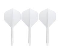 Condor Zero Stress Flight System | Standard Size | Dart Flights | Multiple Sizes | Multiple Colours (White, Long)