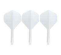 Condor Zero Stress Flight System | Standard Size | Dart Flights | Multiple Sizes | Multiple Colours (White, Medium)