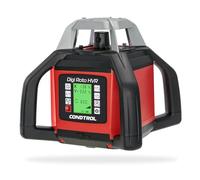CONDTROL - DIGI ROTO HVR Red Rotating Laser - Range with Cell 600 m - Red Beam and Low Plumb Point - Delivered with Accessories - 2+1 Year Warranty