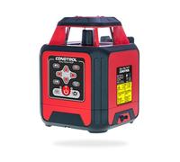 CONDTROL - Easy ROTO HVR Red Rotating Laser - Range with Cell 400m - Bluetooth - Red Beam/Plumb Points - Delivered with Accessories - 2+1 Year Warranty