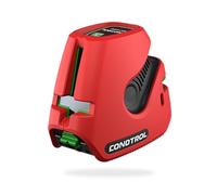 CONDTROL - NEO G200 Green Line Laser - Level Range 30 m - 2 Lines That Light Up Independently - 2 Modes - Ideal for Construction Sites - Delivered with Accessories