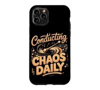 Conducting Chaos Daily Music Teacher Case for iPhone 11 Pro