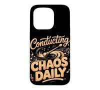 Conducting Chaos Daily Music Teacher Case for iPhone 15 Pro