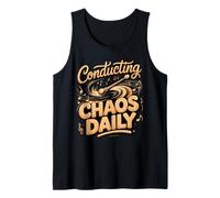 Conducting Chaos Daily Music Teacher Tank Top