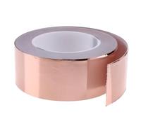 Conductive Adhesive 1inch Copper Tape Perfect for Effective Defense on Guitars Ensuring Low Resistance and Grounding Foil Bass Shielding