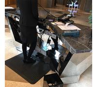 Conductive Anti-Fatigue Floor Mat for Garage, Kitchen, Workshop - Cushioned Surface for Comfort while Standing