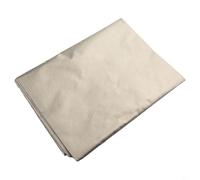 Conductive EMF Blocking Fabric Shield Radiation Protection Material With Copper Nickel Polyester Mesh For RFID Signal Blocking Smart Meter Protection Silver Gray 1M x 1.45M