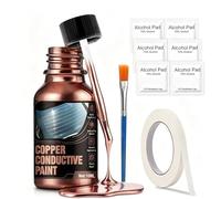 Conductive Paint, Heated Rear Window Repair Kit, Conductive Glue for Pcb, Remote Control Buttons & Car Rear Window Defogger, Quick Dry High Conductivity Circuit Repair, 10ml
