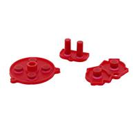 Conductive Silicone Button Contacts For Nintendo Game Boy Advance - Red | ZedLabz
