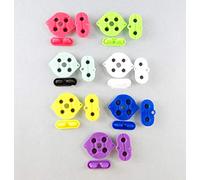 Conductive Silicone Rubber Pad for GBC Game Boy Color Console (Green Black)