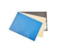 Conductive Silicone Rubber Sheet for EMI Shielding - High Conductivity, 381mm x 254mm, Customizable Thick(Aluminum powder,254x381x0.51mm)