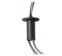 Conductive slip ring 1PCS Micro Slip Ring 2/4/6/8/12/24 Channel Wires 2A 12.5mm/15.5mm Rotate Dining Table Slipring Electric Collector Rings Joint(Dia.15.5mm 24CH 2A)