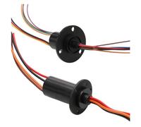 Conductive slip ring 2-12 Channel Rotate Dining Table Slipring Power Capsule Slip Ring Electric Collector Rings Joint Connector(Dia 31mm 3CH 60A)