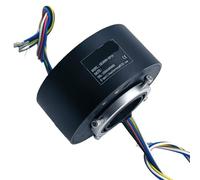 Conductive slip ring, inner diameter 38.1mm, 6 channels, 5A current design, solves the winding problem of rotating equipment