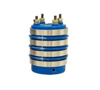 Conductive slip ring Pack of 20x50x59-4 20x50x34-2 Conductive Slip Ring Copper Rotary Package Machine Collector 6x12 Carbon Brush(20x50x34-2 J204)