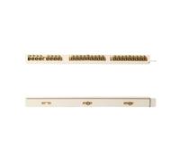 Conductivity Terminals Block Wire Screw Connector Junction Box Grounding Brass Connection Row Ground Terminal Block