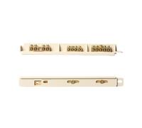 Conductivity Terminals Block Wire Screw Connector Junction Box Grounding Brass Connection Row Ground Terminal Block