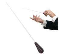 Conductor Baton - Wooden Handle Music Baton, Lightweight Orchestra Conducting Stick, Professional Stage Direction Tool, Balanced Grip Design, Concert Performance Accessory, Teacher Student Use, Marchi