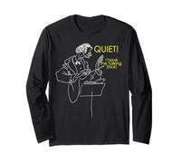 Conductor Orchestra Band Quiet I Have the Talking Stick! Long Sleeve T-Shirt